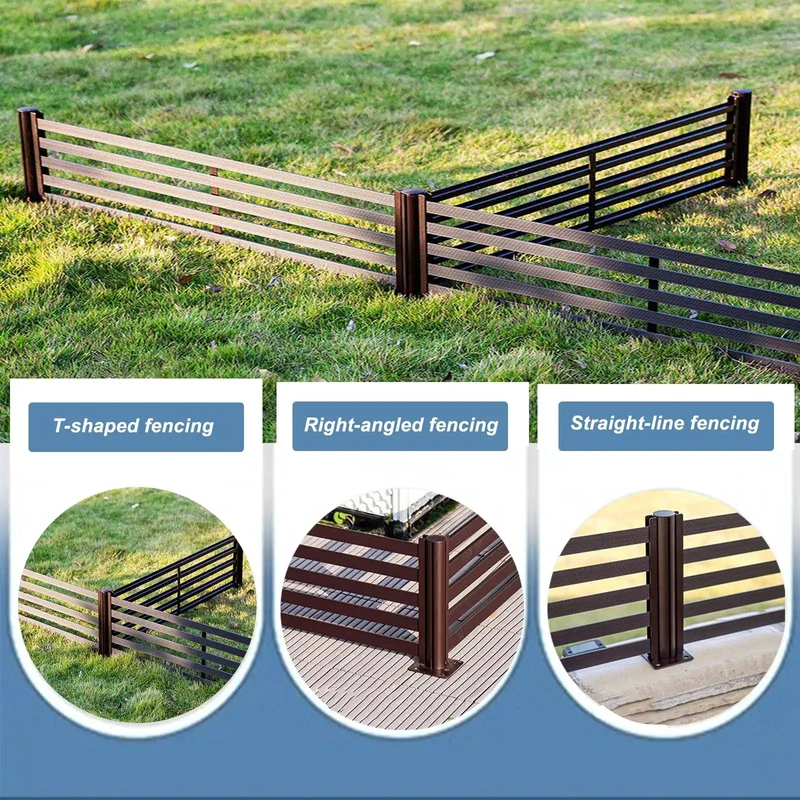 Top Shelf Outdoor Balcony Guardrail With Custom Length Aluminum Panels Built Like A Tank For Patios Gardens And Retaining Walls Matte Finish That Takes The Heat Without Breaking A Sweat Drop In Setup For Any Backyard Space Right Now