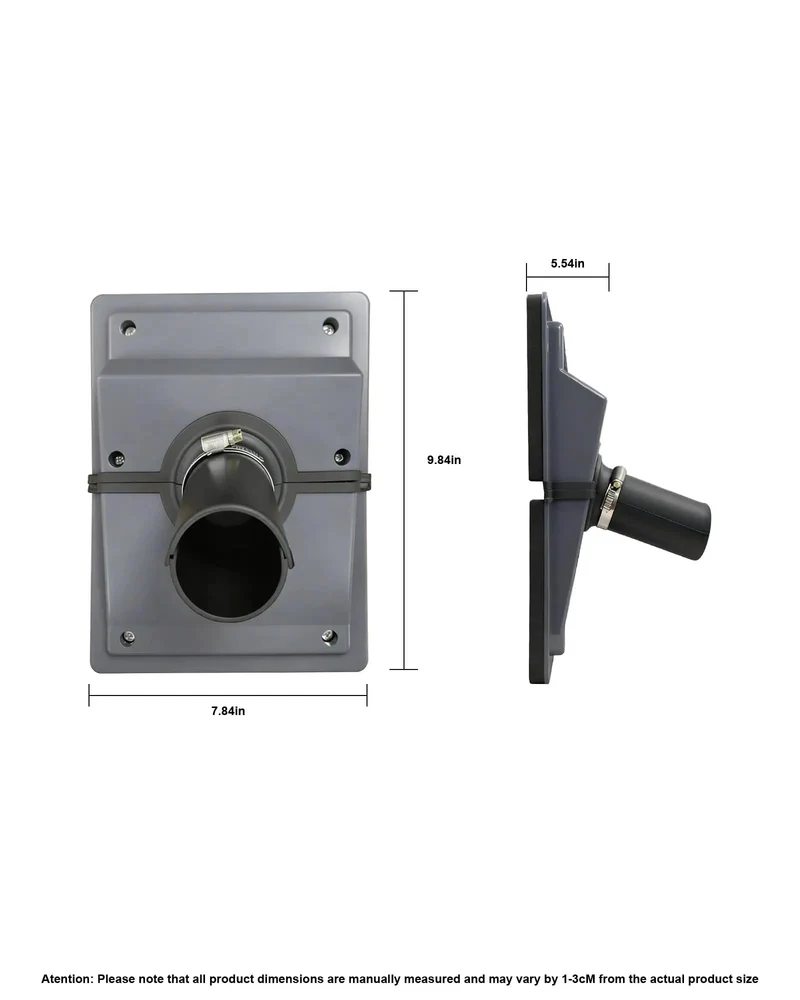 Hassle Free Hvac Wall Penetration Cover Kit With Soft Seal Gasket Shielding Indoor Outdoor Ac Systems And Line Set Foam Sleeve Pipe Insulation Against Sweltering Summers And Bone Chilling Winters