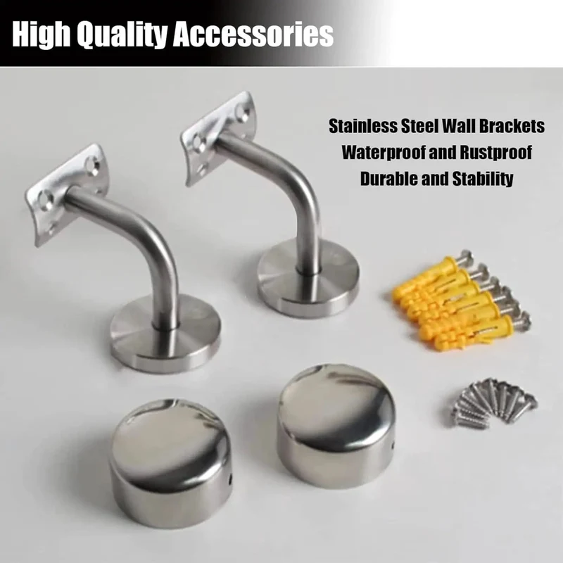 Clear Acrylic Stair Handrail With Wall Mounted Grab Bar And Reinforced Stainless Brackets For Non Slip Indoor Safety Railing Crafted From Hella Durable Materials And Real Deal Supports For Kids Or Seniors Needing Firm Hold Along Walls