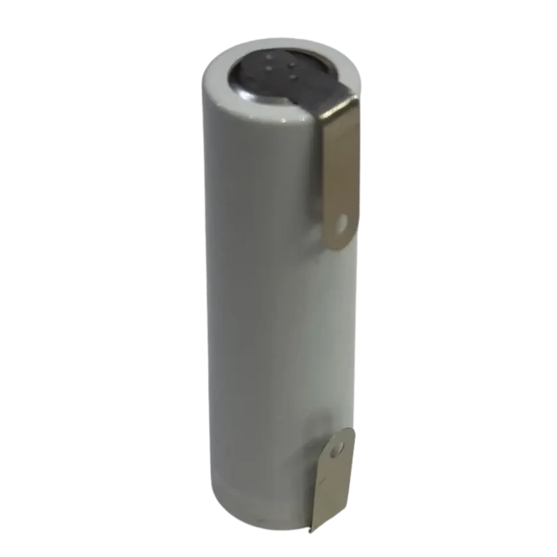 Accu AA NiCd 1.2V 1000mAh avec languettes à souder