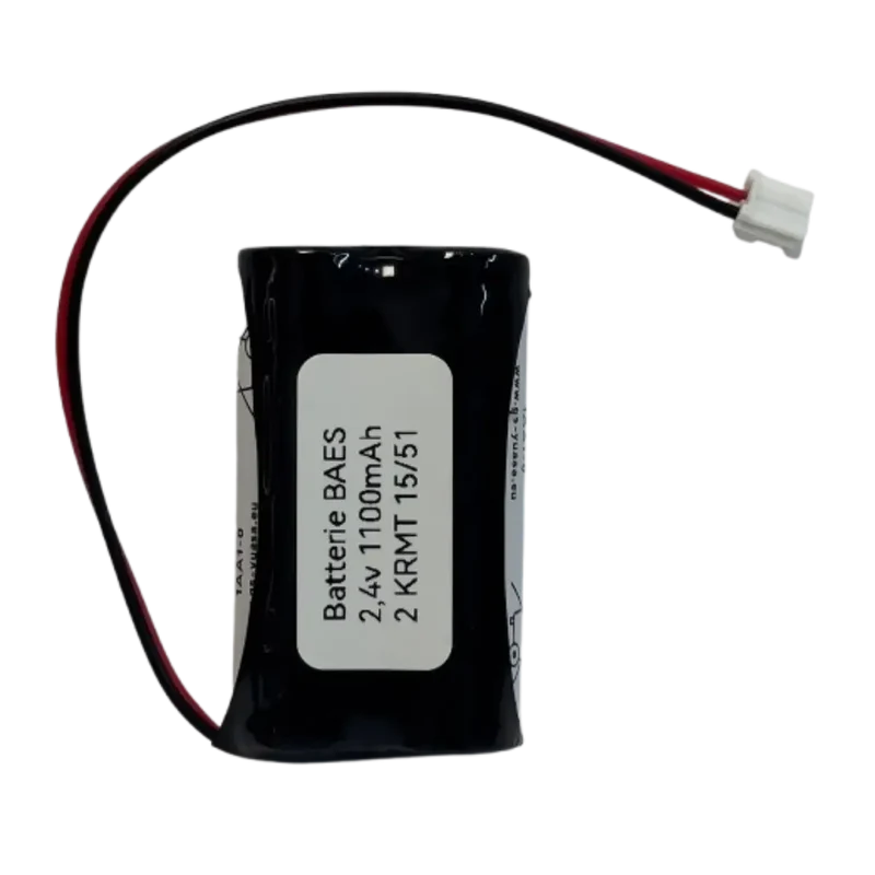 Batterie 2.4v AA NiCd pour éclairage de secours BAES 2KRMT 15/51 806525