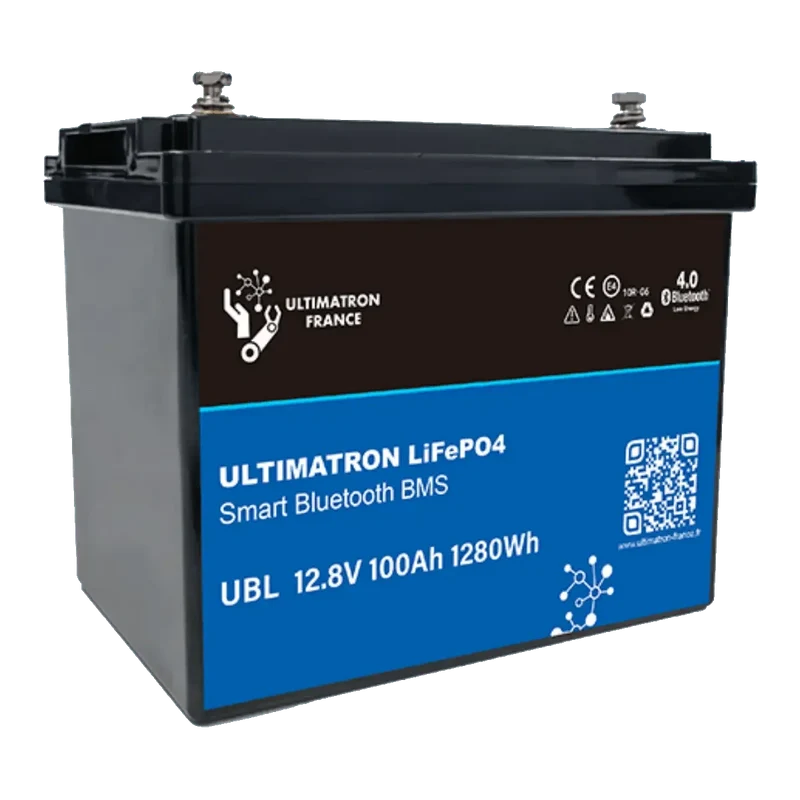 Batterie connectée Lithium LiFePO4 12V 100Ah, série UBL PRO
