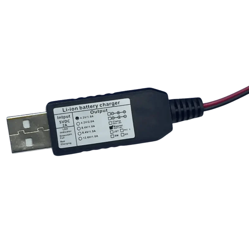 Chargeur smart magnétique USB pour batterie au lithium-ion