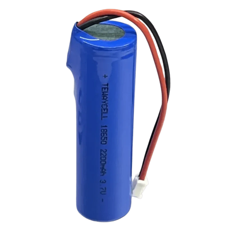 Batterie 18650 JST 3.7V 2200mAh avec BMS intégré