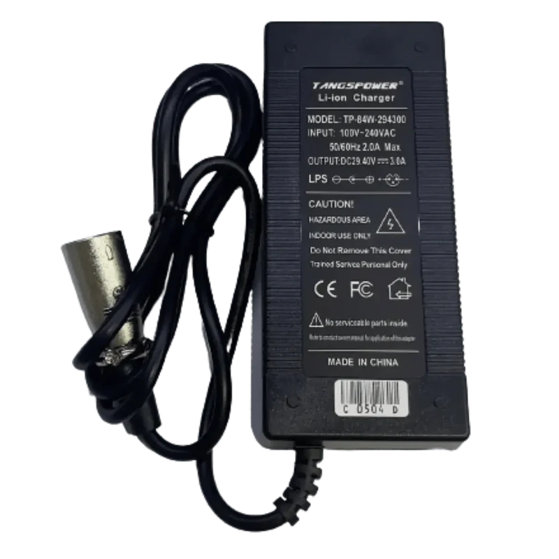 Chargeur pour Trottinette 29.4v 3A Connecteur 3 PIN XLR