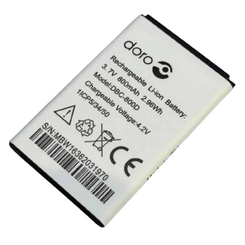 Batterie DBC-800D pour téléphone Doro d'origine