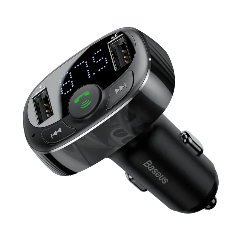 Chargeur USB et transmetteur FM allume cigare
