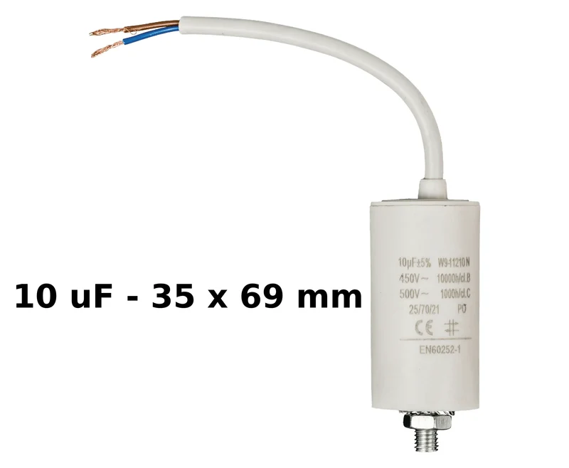 Condensateurs avec fils 450V de 2.0uF à 60uF