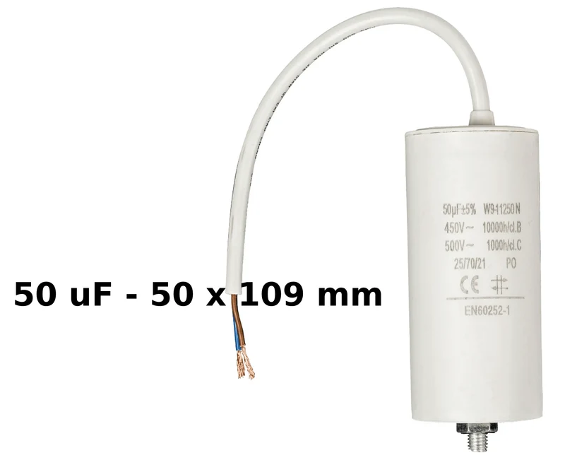 Condensateurs avec fils 450V de 2.0uF à 60uF