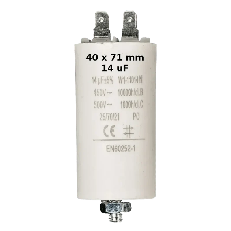 Condensateurs 450V de 1uF à 60 uF
