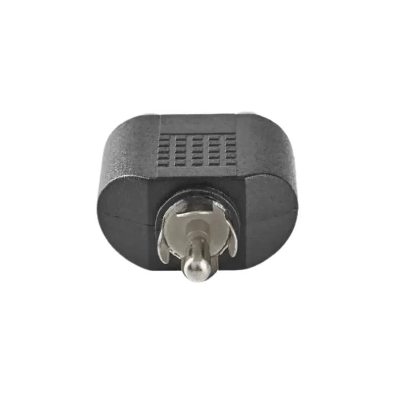 Adaptateur Audio Subwoofer 2x Rca Femelles en 1x Rca Male