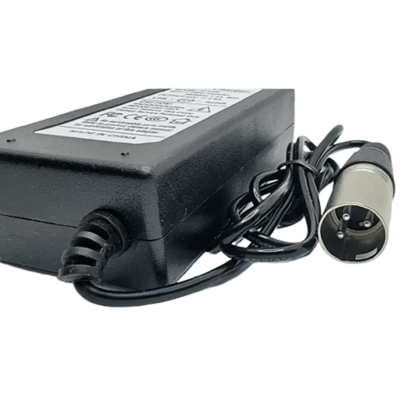 Chargeur 42V 2A pour batterie Li-ion 36V – XLR 3 broches