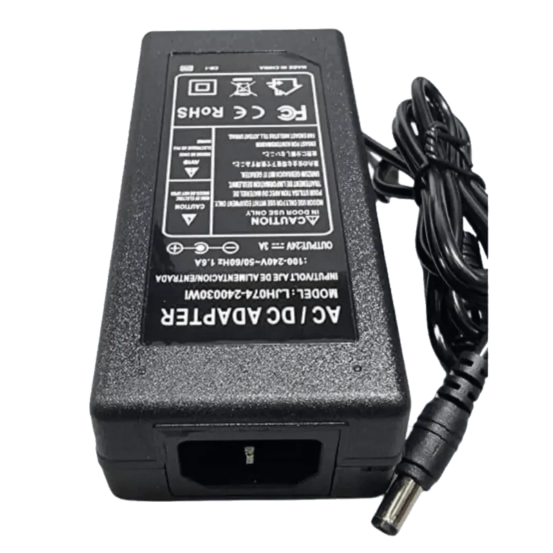 Alimentation AC/DC 24V 3A 72W – Adaptateur Secteur 230V Tension Fixe