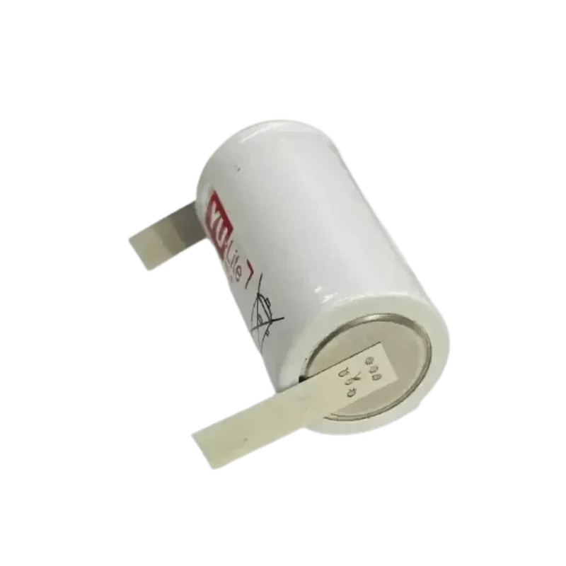 Accu SC Ni-Cd 1.2V 2200mAh SubC avec languettes à souder