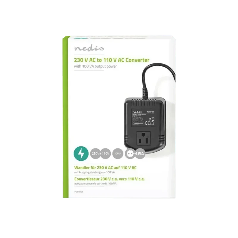 Convertisseur d'alimentation 230 Vac en 110 Vac 100W